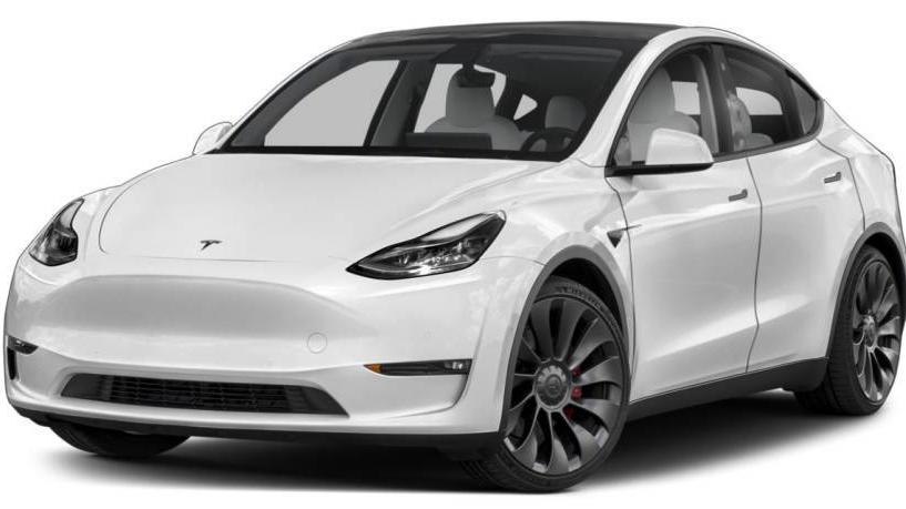 TESLA MODEL Y 2021 5YJYGDEF4MF256166 image